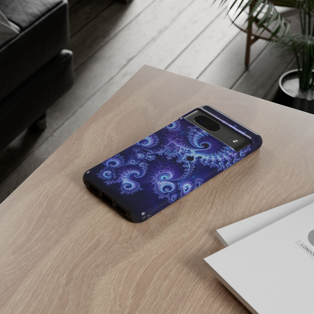 Copper Infinity - Bioluminescent Jellyfish Phone Case