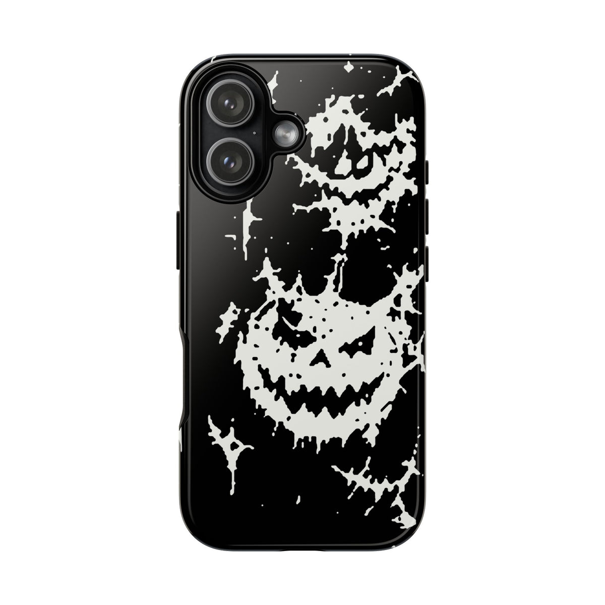 White Spiderweb Pumpkin Phone Case