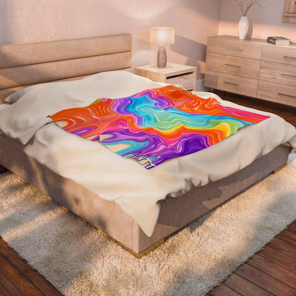 Rainbow Melt Blanket