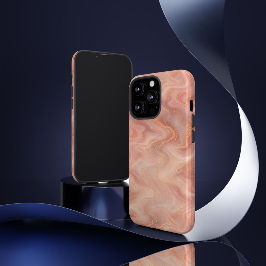 Rose Gold Marble Phone Case