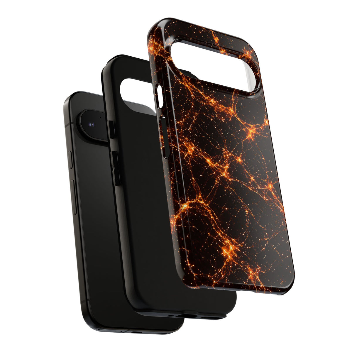 Neon Mycelium - Solar Flare Phone Case