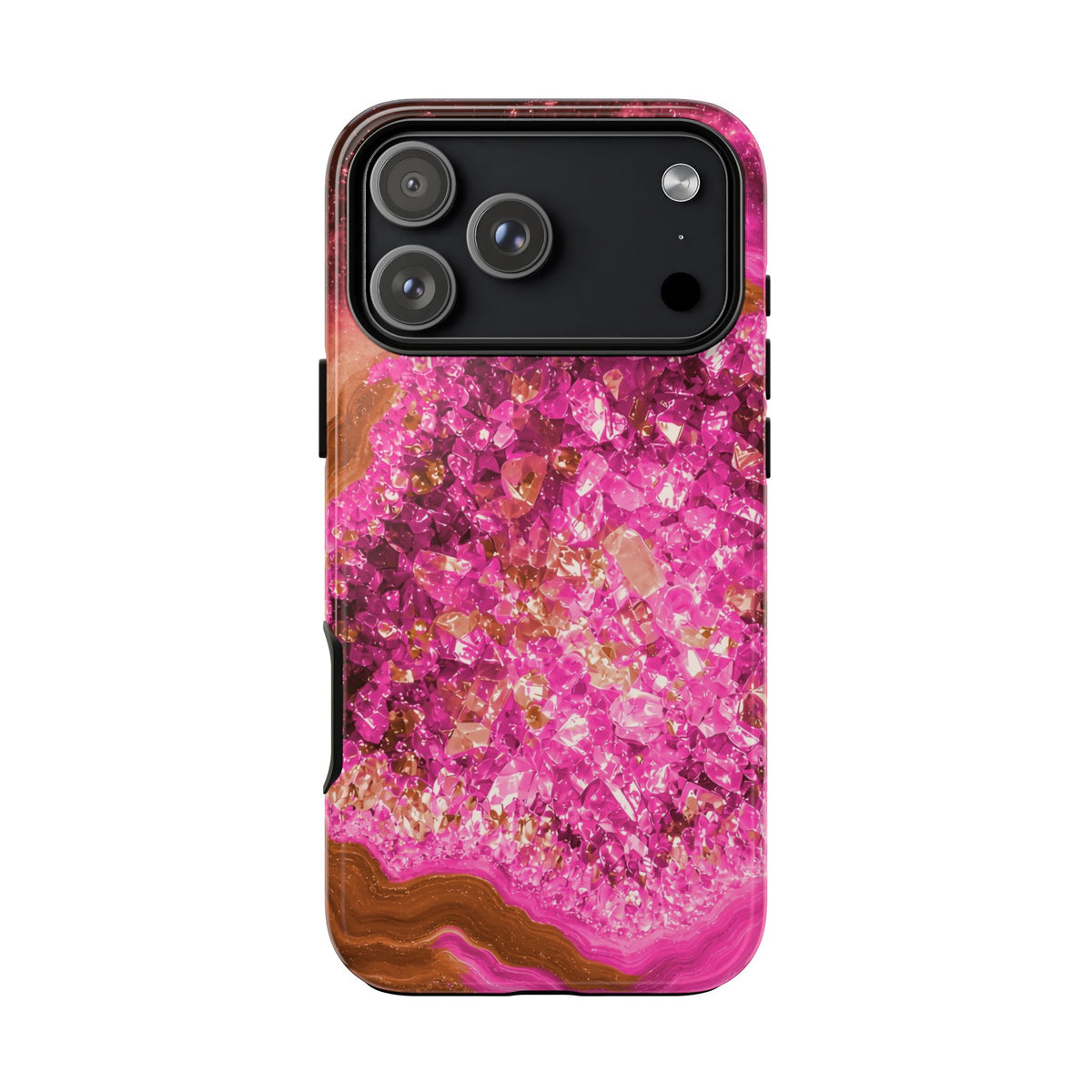 Geode Core - Terracotta Neon Phone Case