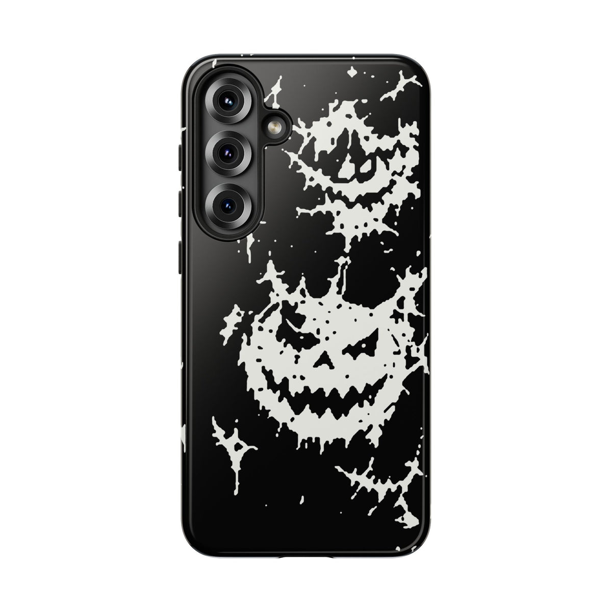 White Spiderweb Pumpkin Phone Case