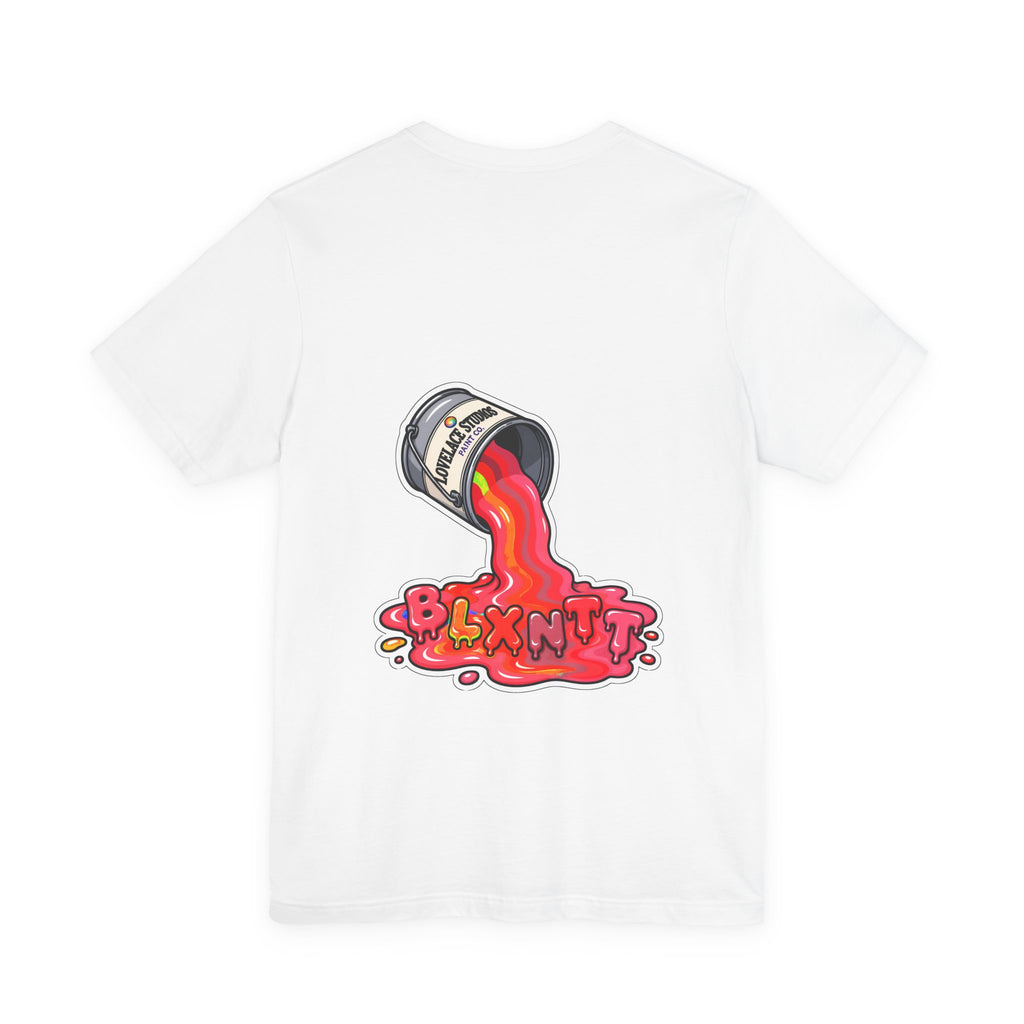 BLXNTT Paint Spill Tee - Red (White)