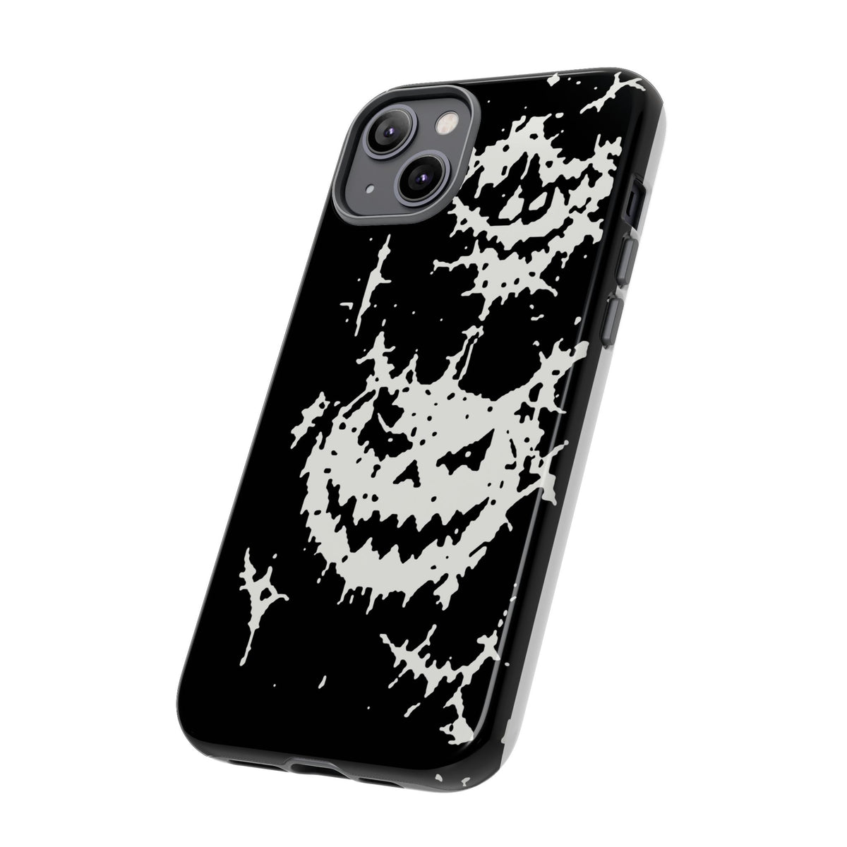 White Spiderweb Pumpkin Phone Case