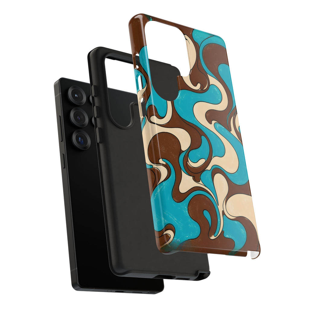 Fillmore Flow - Turquoise & Chocolate Phone Case