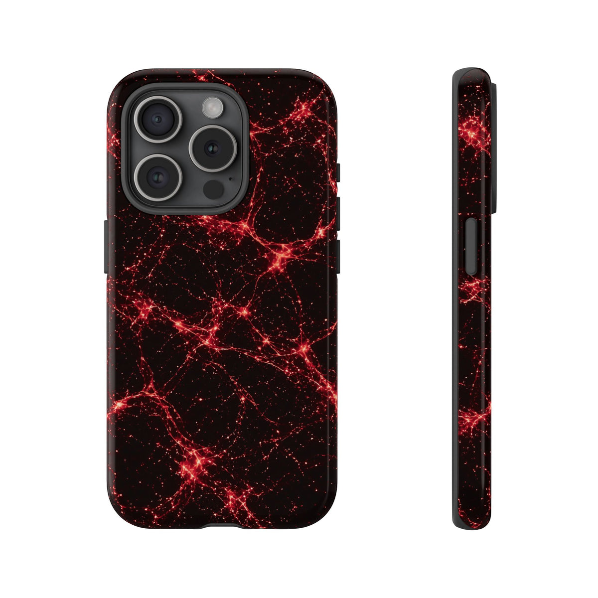 Neon Mycelium - Blood Moon Phone Case