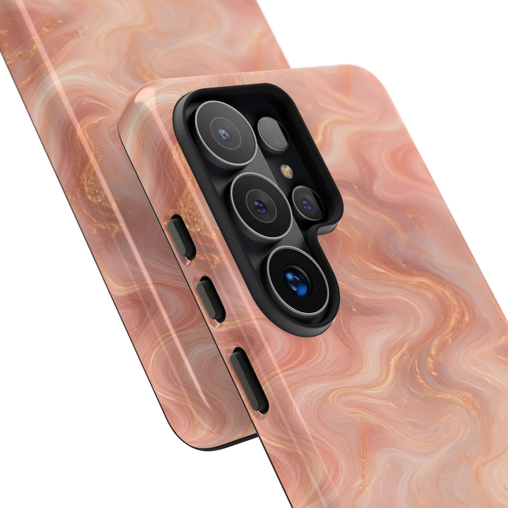 Rose Gold Marble Phone Case