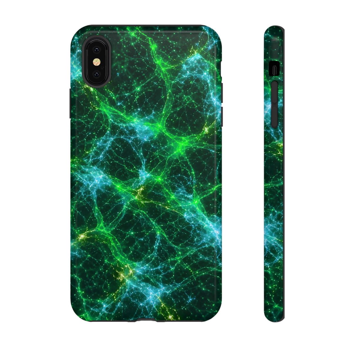 Neon Mycelium - Mermaid Phone Case