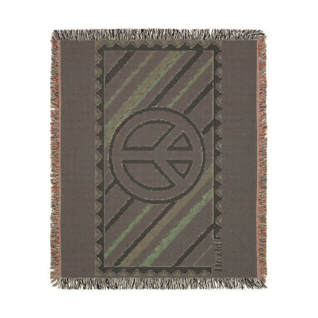 BLXNTT Purple Hippie Woven Blanket #4