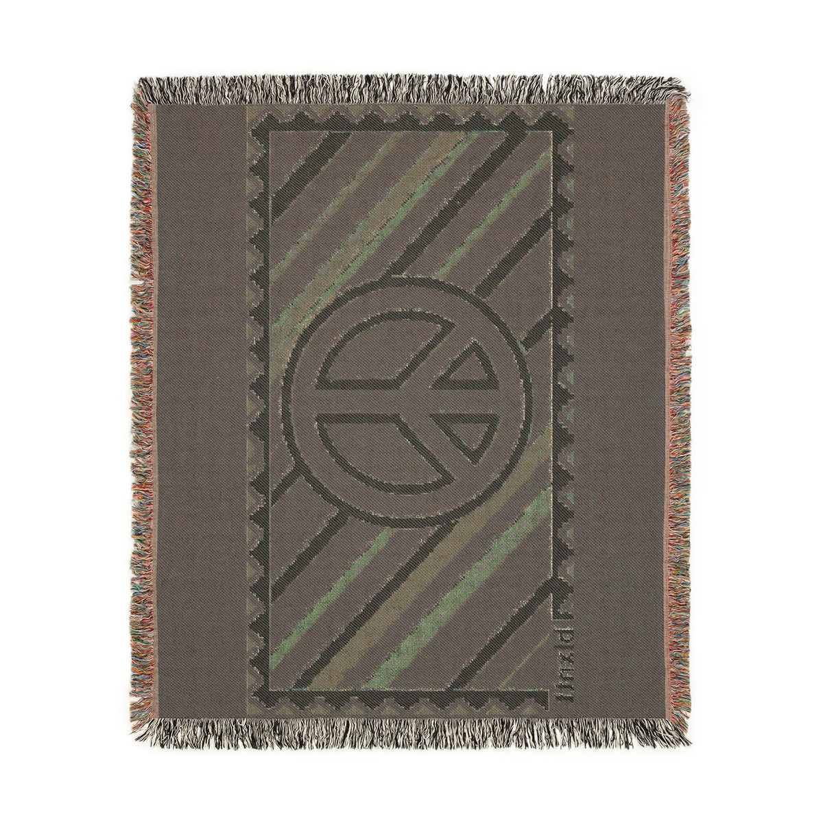 BLXNTT Purple Hippie Woven Blanket #4