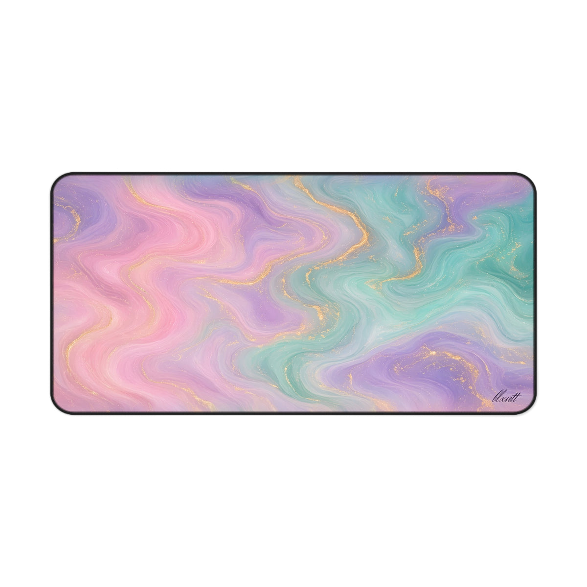 Pastel Marble Desk Mat
