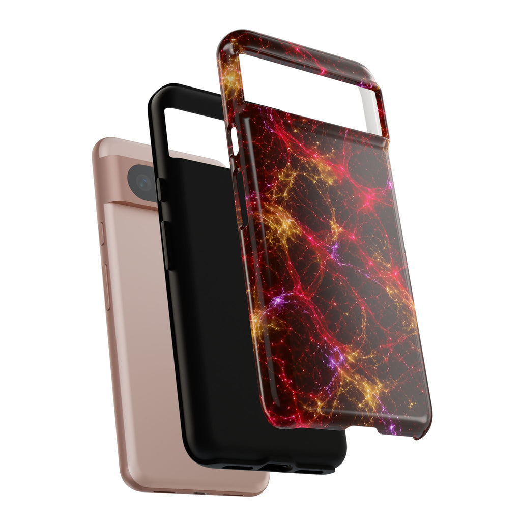 Neon Mycelium - Rainbow Nerve Phone Case