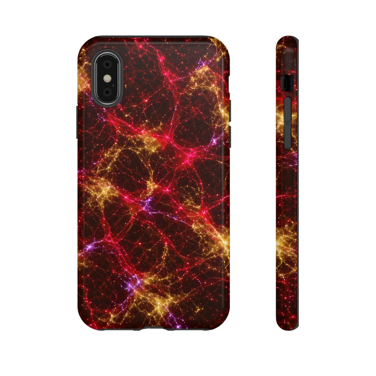 Neon Mycelium - Rainbow Nerve Phone Case