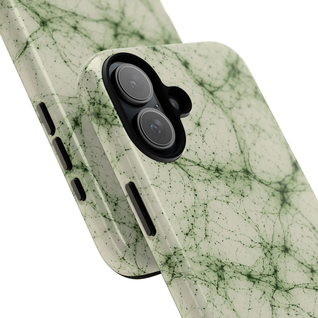 Neon Mycelium - Matcha Latte Phone Case
