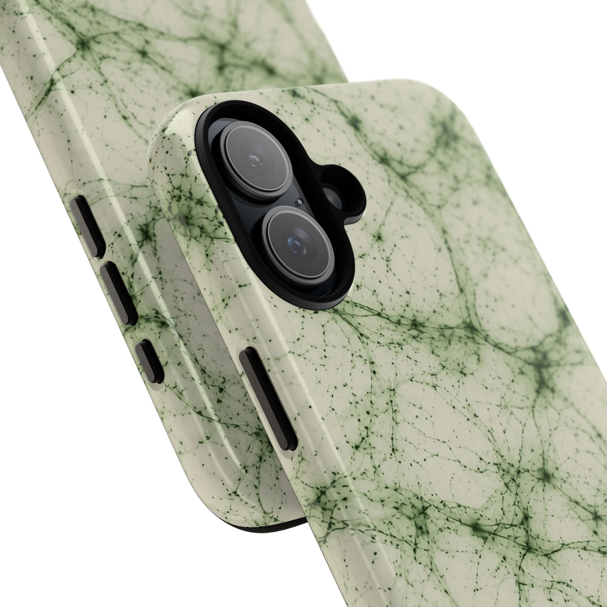 Neon Mycelium - Matcha Latte Phone Case