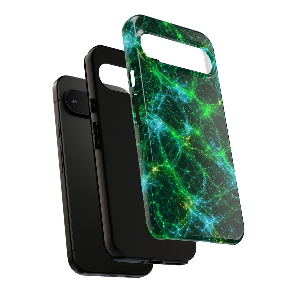 Neon Mycelium - Mermaid Phone Case