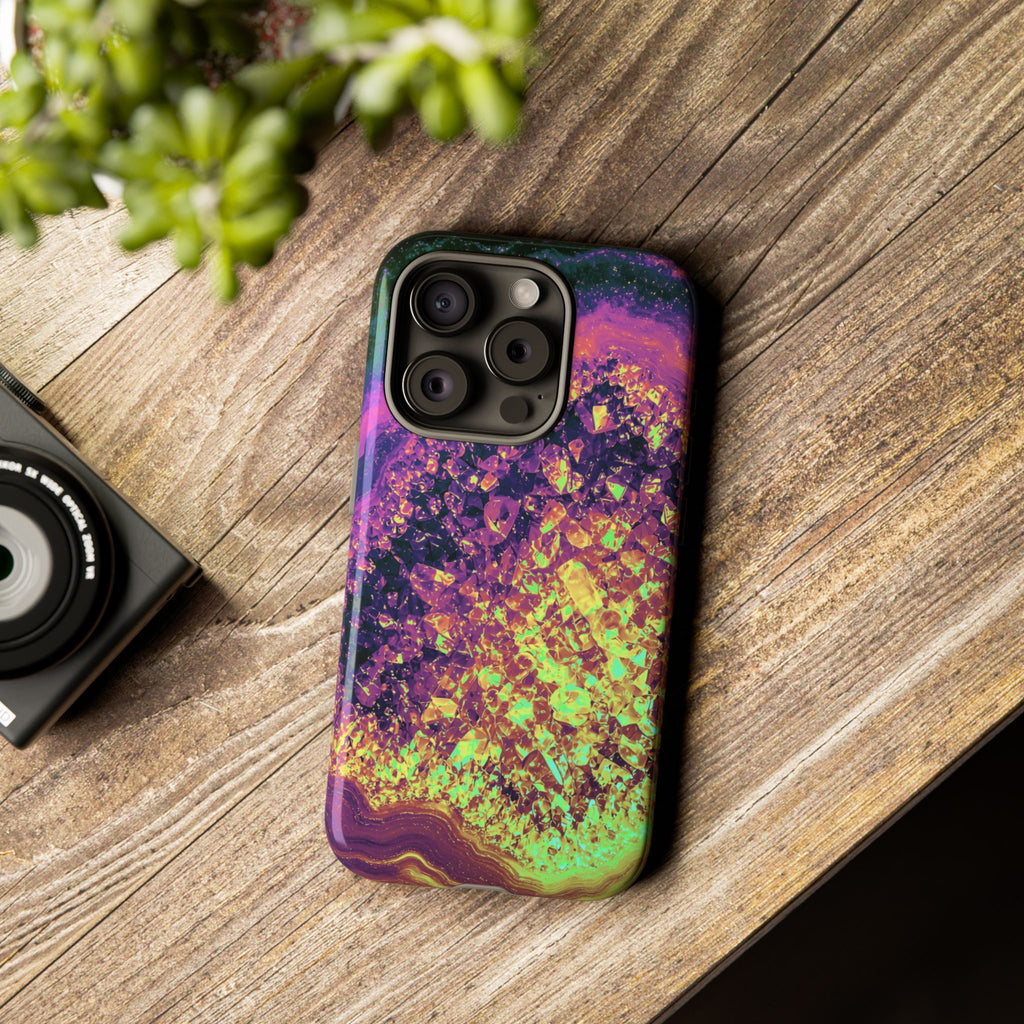 Geode Core - Holographic Phone Case