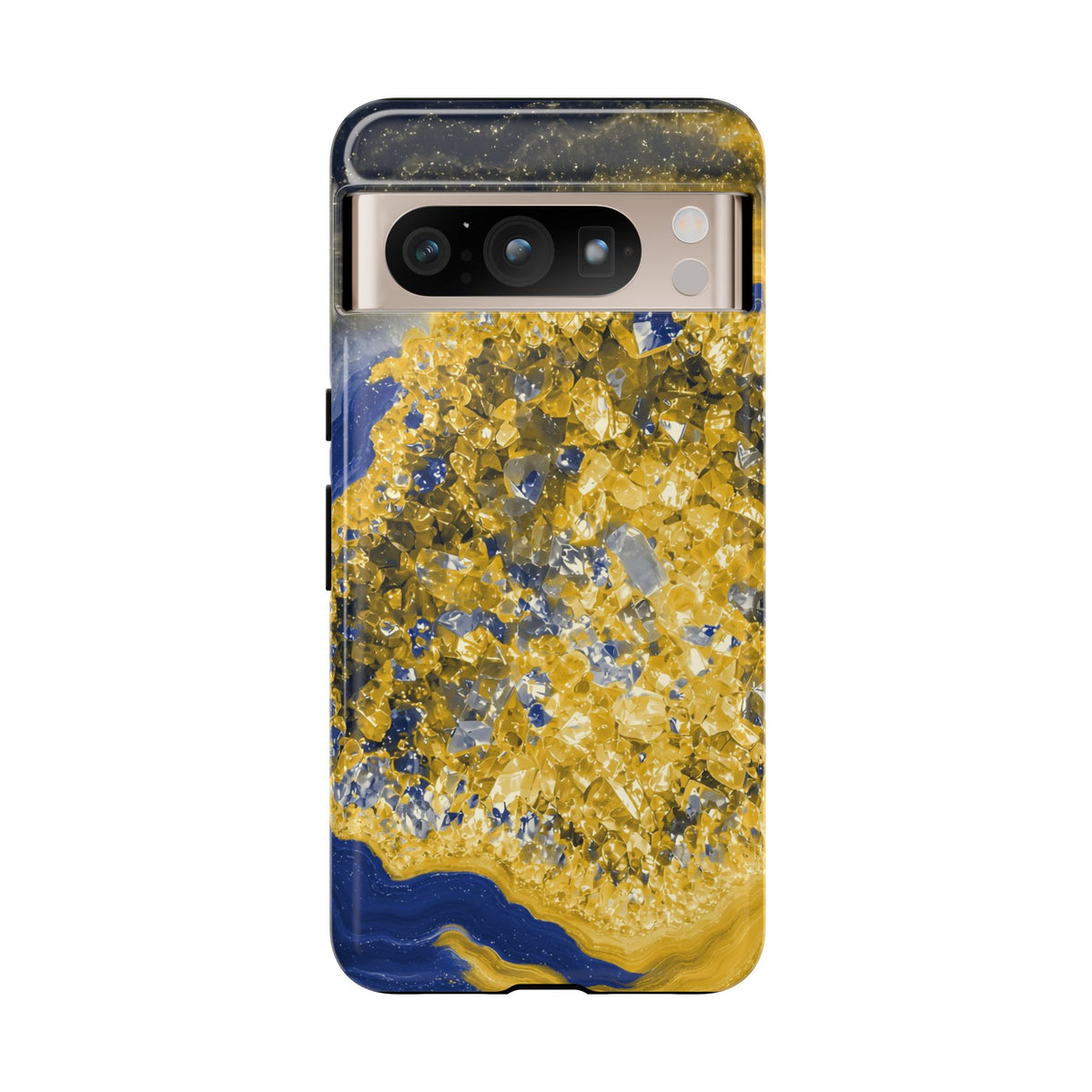 Geode Core - Mustard Navy Phone Case