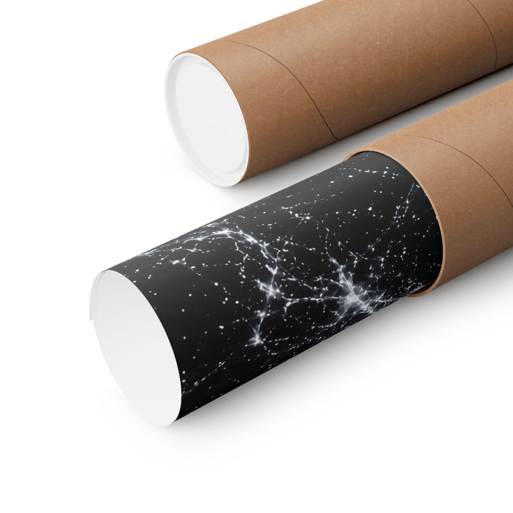 Neon Mycelium - Silver Ghost Poster