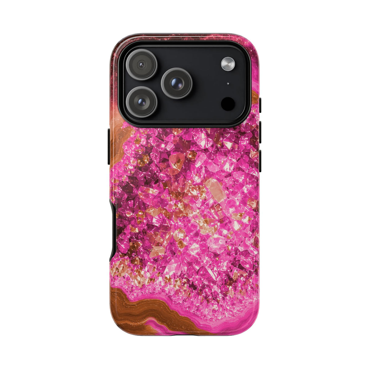 Geode Core - Terracotta Neon Phone Case