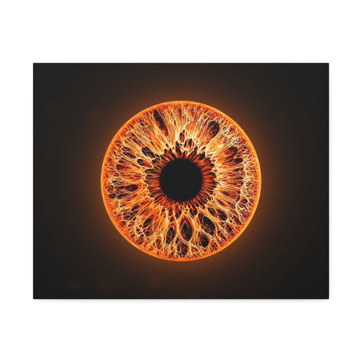 BLXNTT Iris – Lace Web Inferno Glossy Canvas