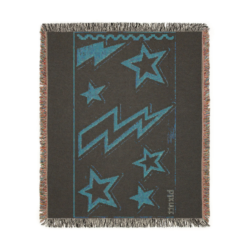 BLXNTT Yellow Hippie Woven Blanket #3