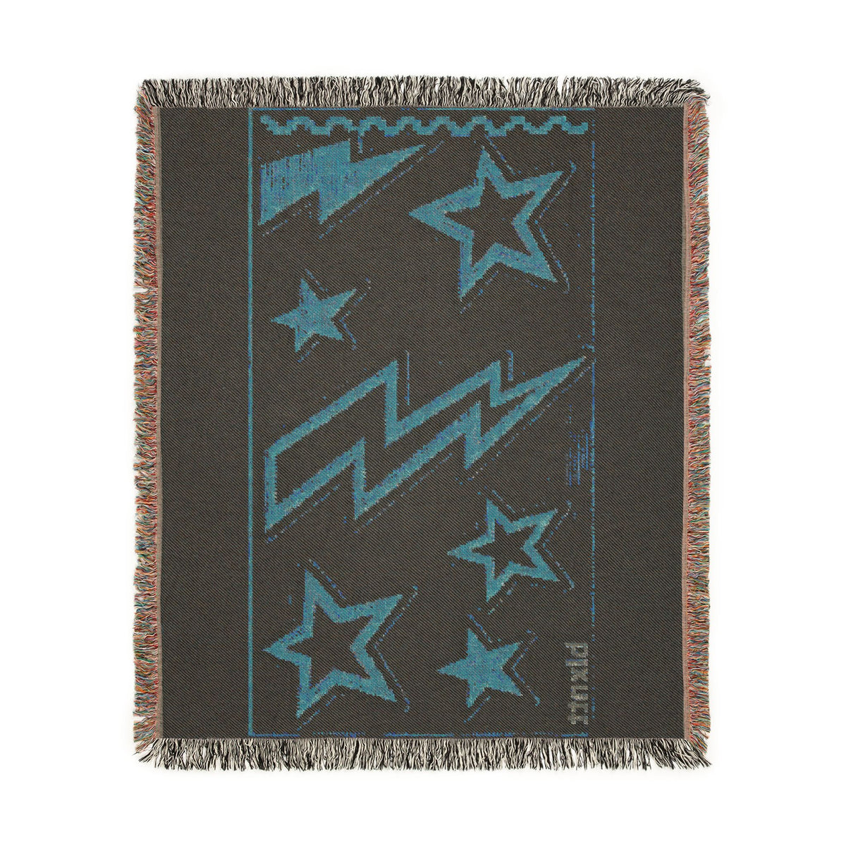 BLXNTT Yellow Hippie Woven Blanket #3