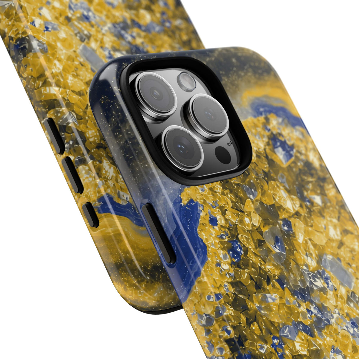 Geode Core - Mustard Navy Phone Case