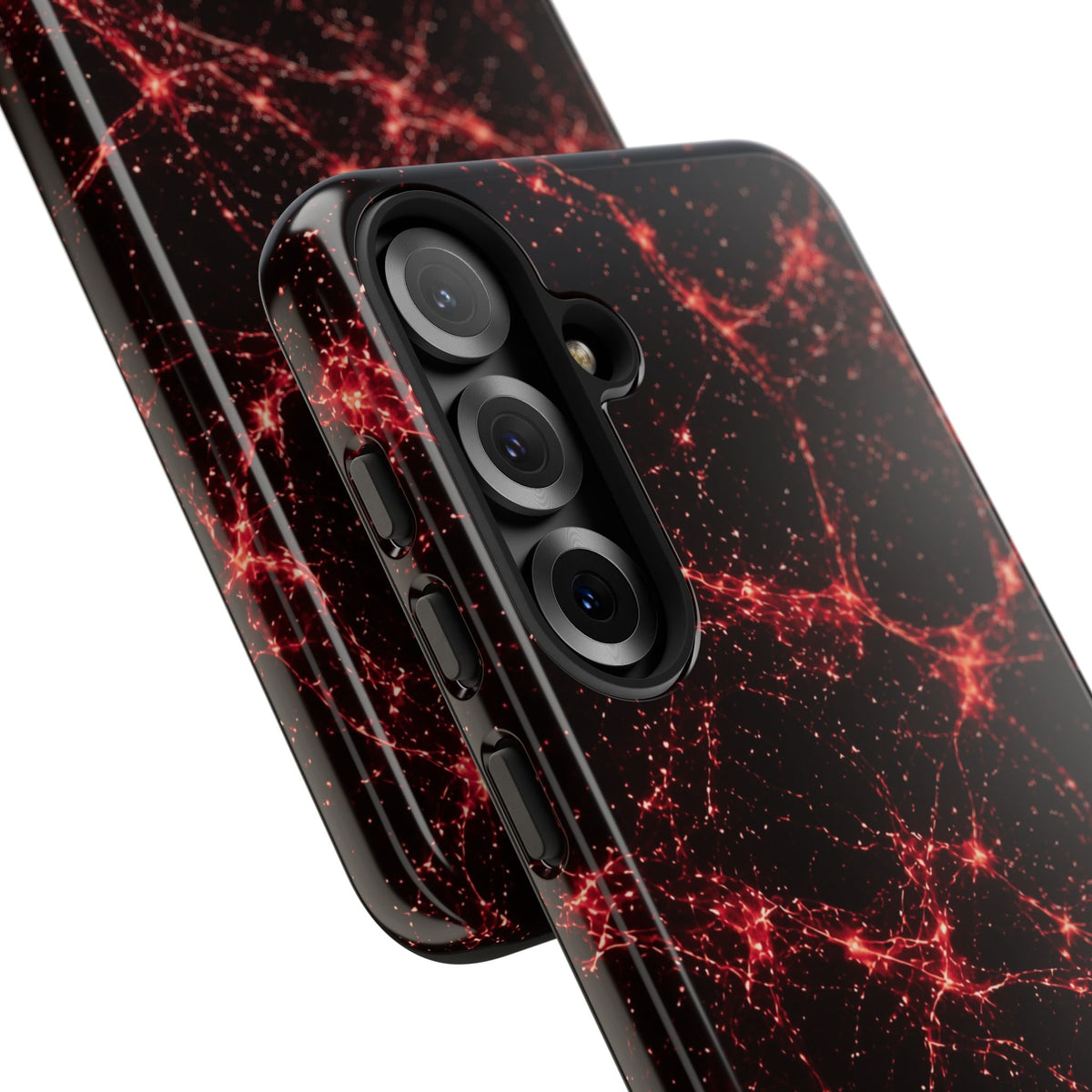 Neon Mycelium - Blood Moon Phone Case