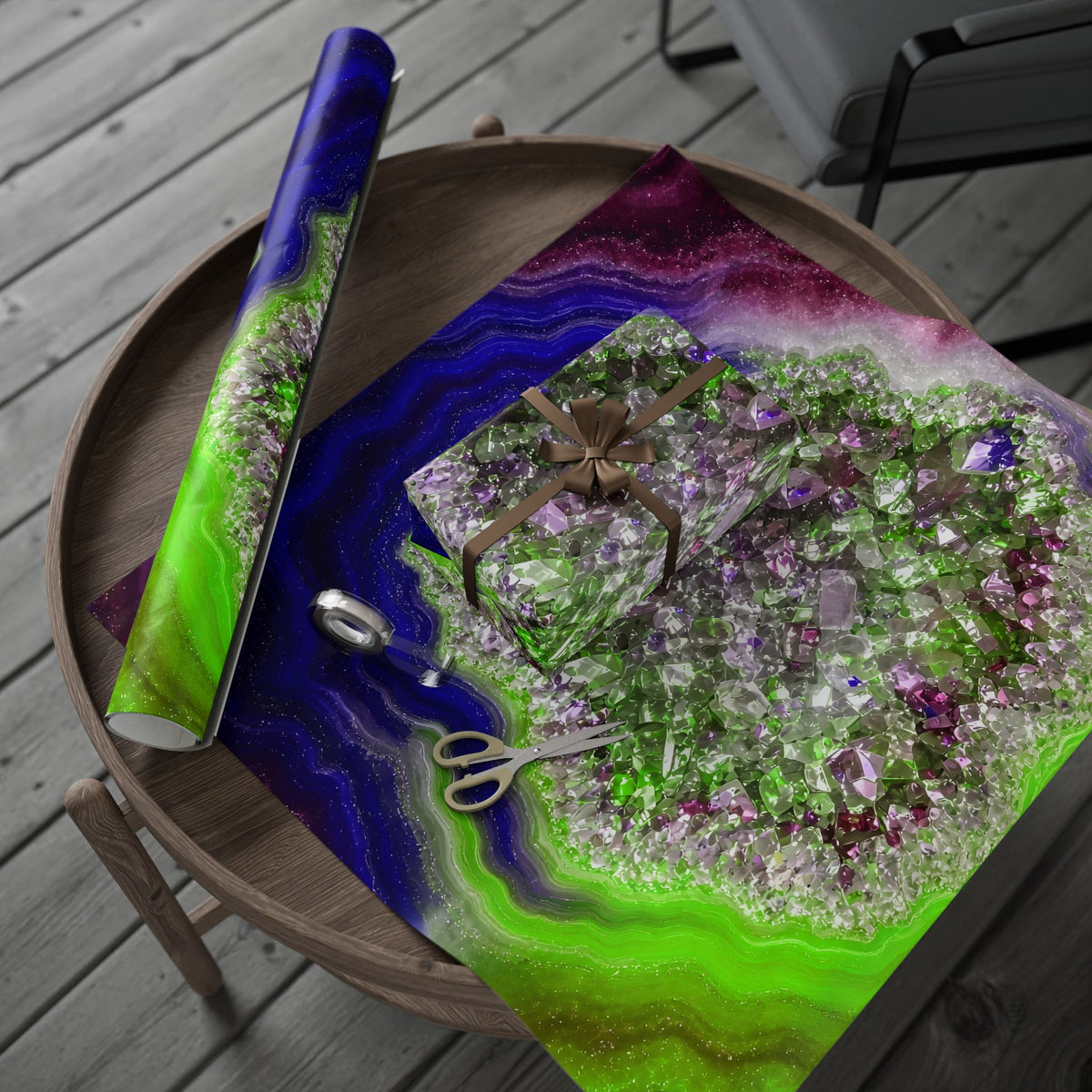 Geode Core - Cosmic Berry Wrapping Paper