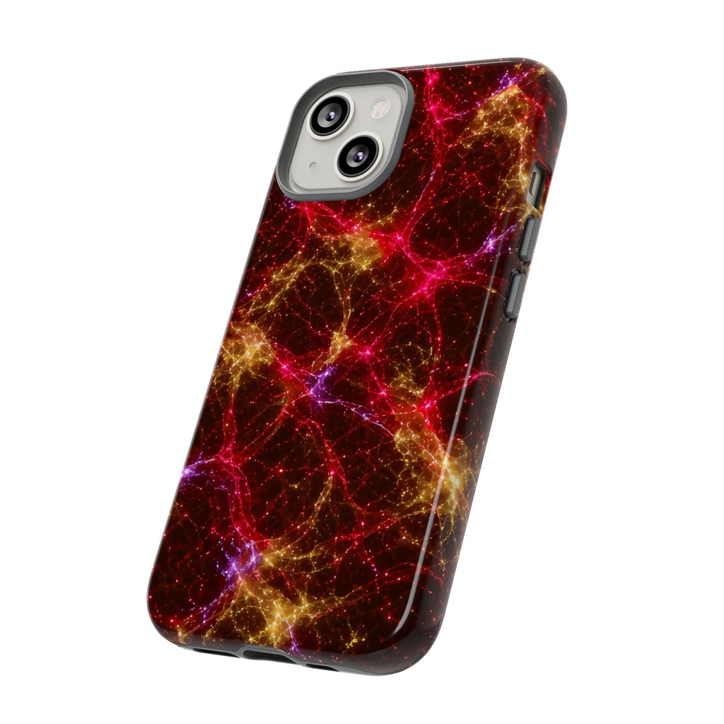 Neon Mycelium - Rainbow Nerve Phone Case