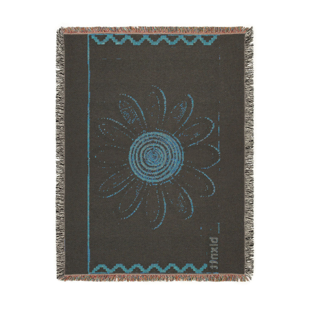 BLXNTT Yellow Hippie Woven Blanket #1