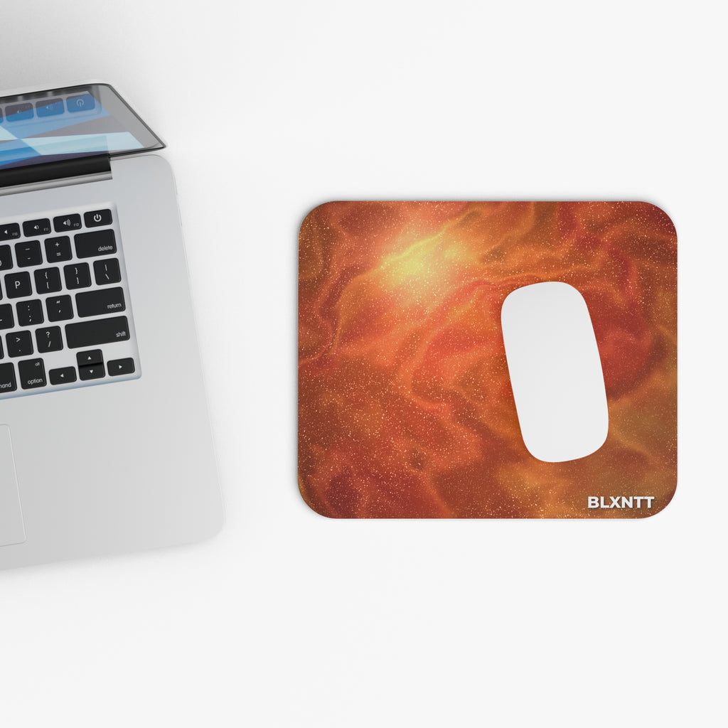 Orange Rainbow Dream Mouse Pad