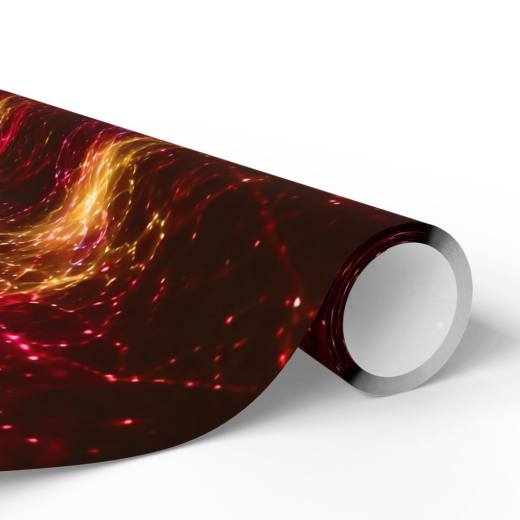 Neon Mycelium - Rainbow Nerve Wrapping Paper