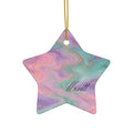 Pastel Marble Ornament