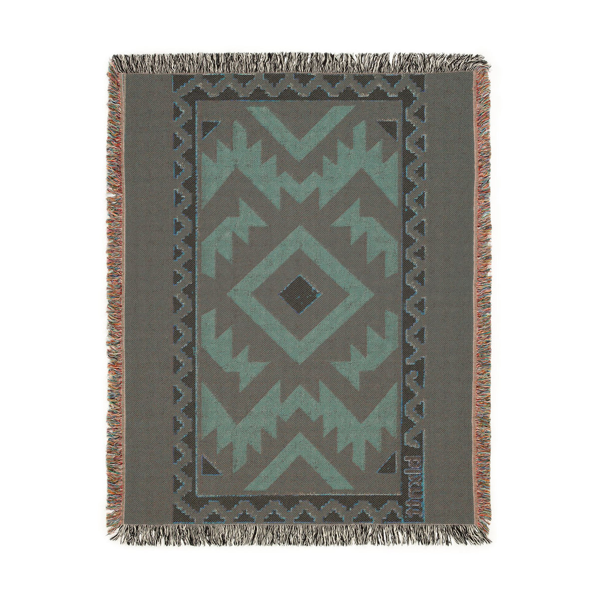 BLXNTT Red Hippie Woven Blanket #2