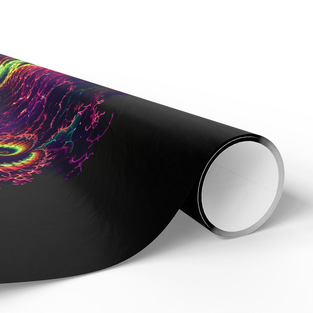 Copper Infinity - Blacklight Wrapping Paper