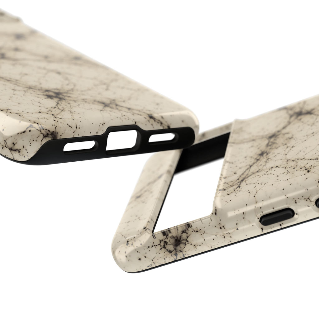 Neon Mycelium - Ink on Paper Phone Case
