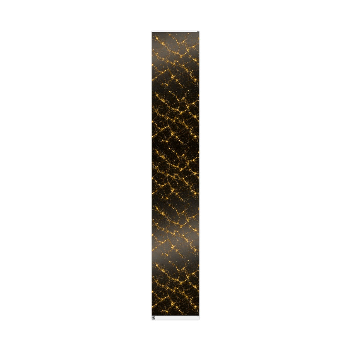 Neon Mycelium - Gold Filigree Wrapping Paper