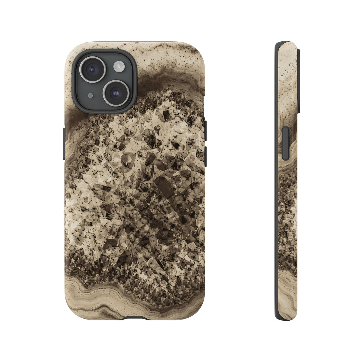 Geode Core - Ink on Paper Phone Case