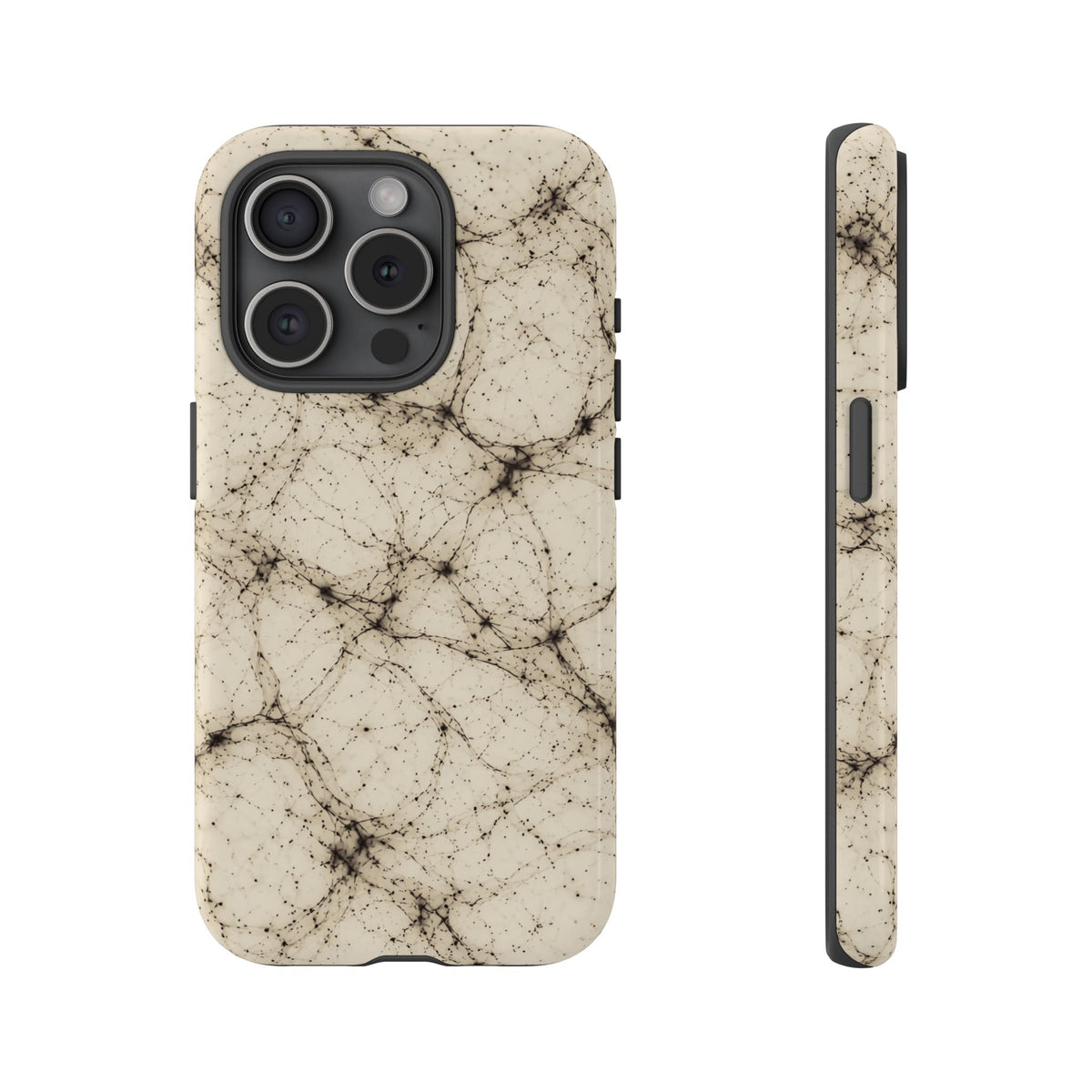 Neon Mycelium - Ink on Paper Phone Case