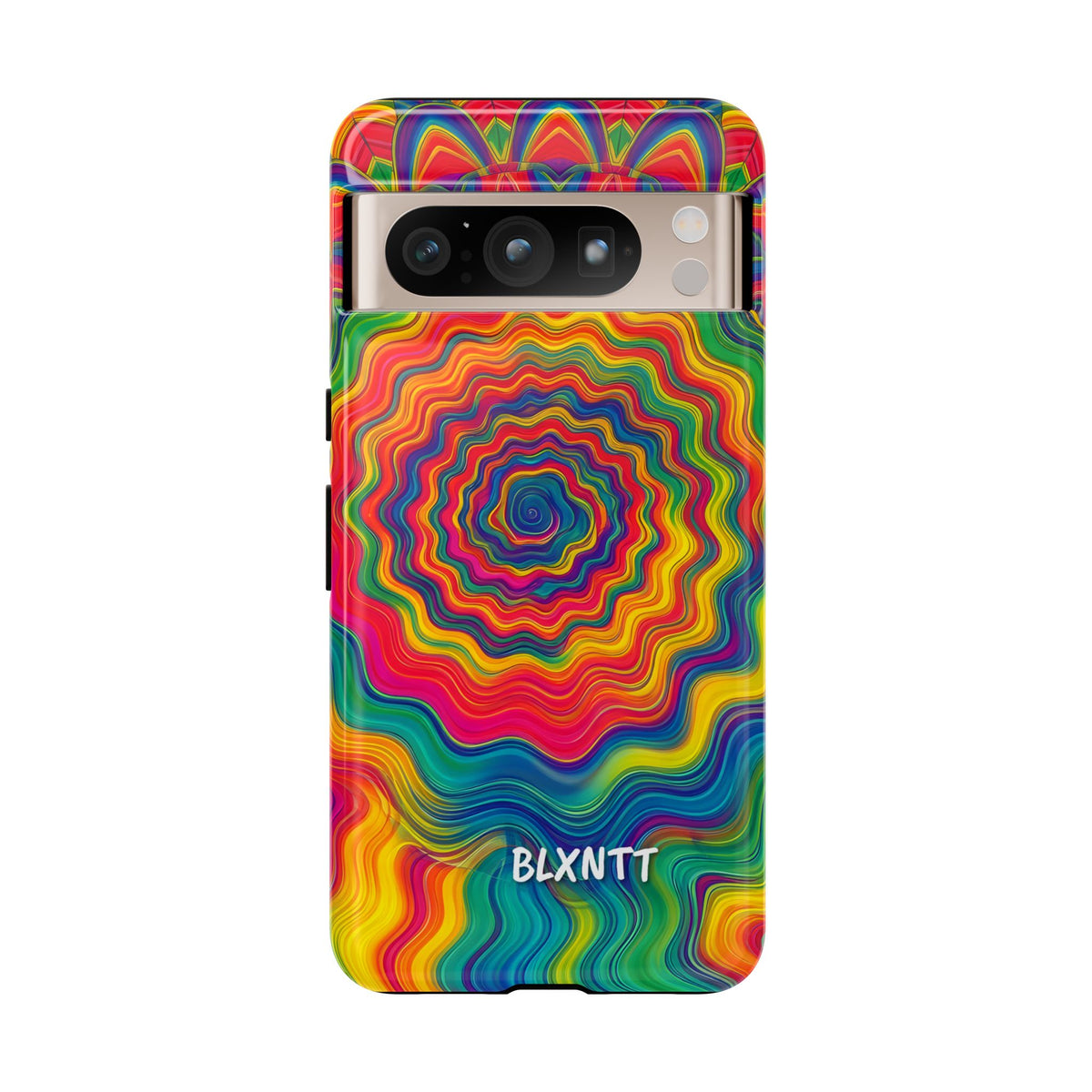 Hypnotic Rainbow Ripple Phone Case