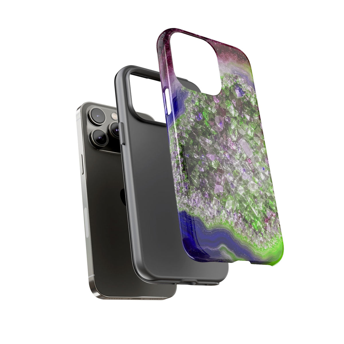 Geode Core - Cosmic Berry Phone Case