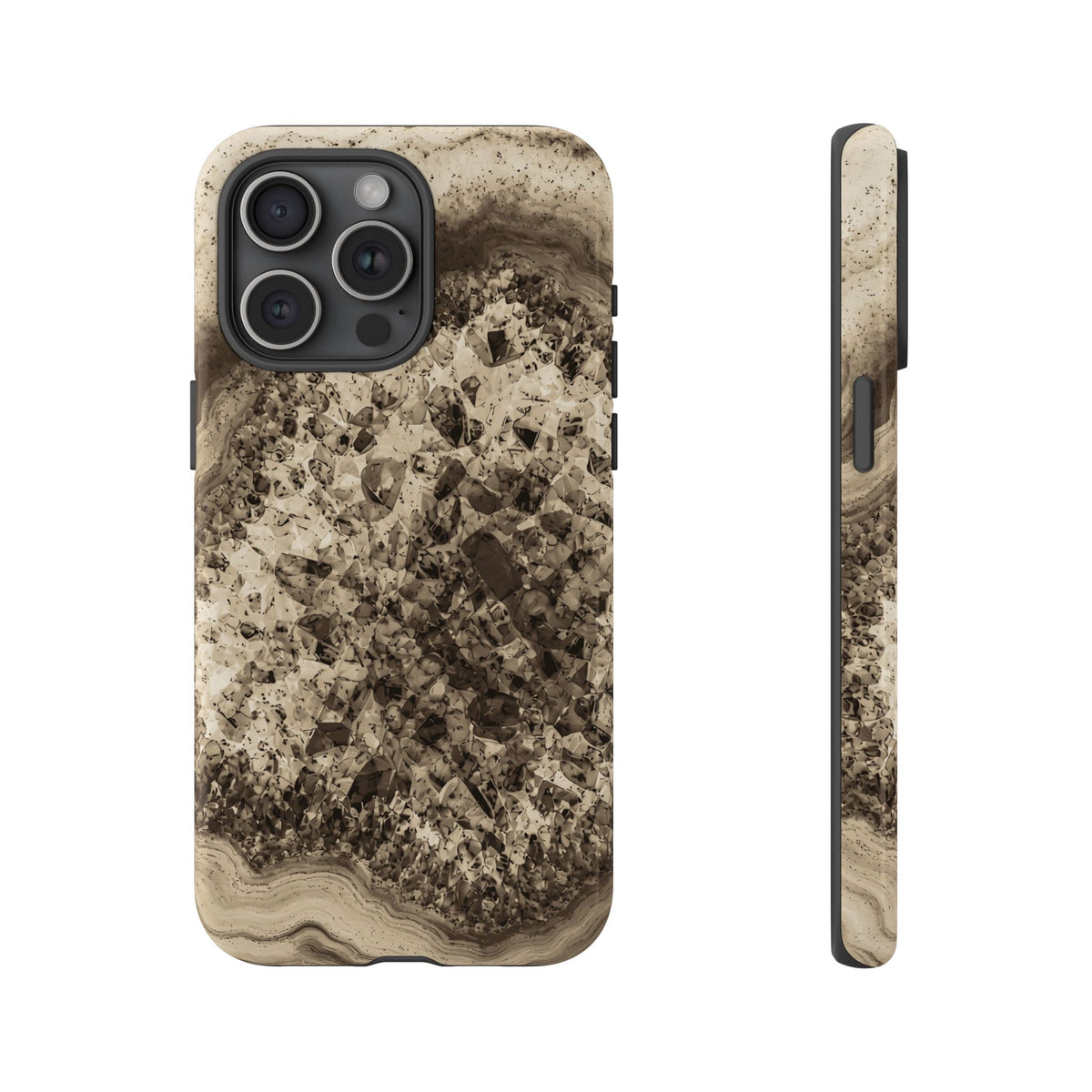 Geode Core - Ink on Paper Phone Case