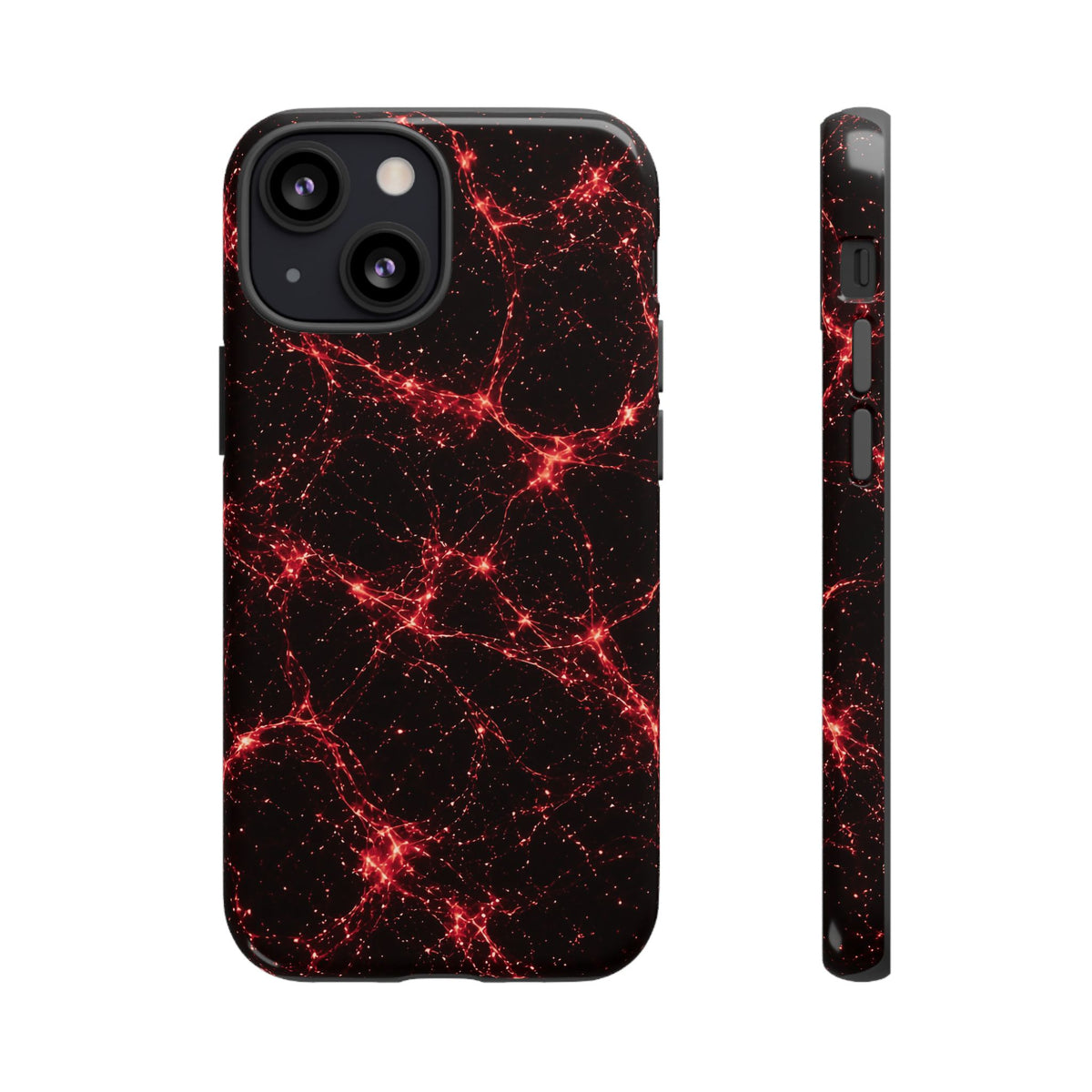 Neon Mycelium - Blood Moon Phone Case