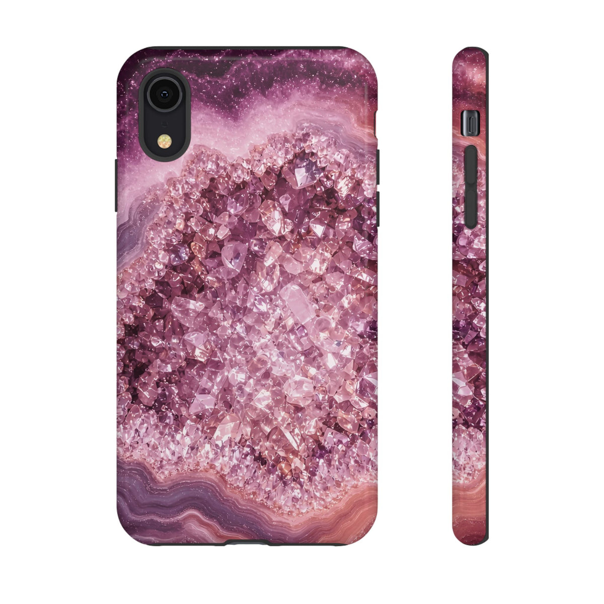 Geode Core - Rose Quartz Phone Case