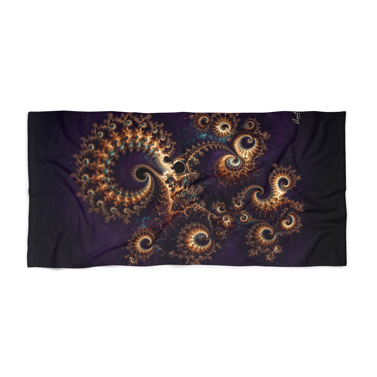 Copper Infinity - Original Beach Towel