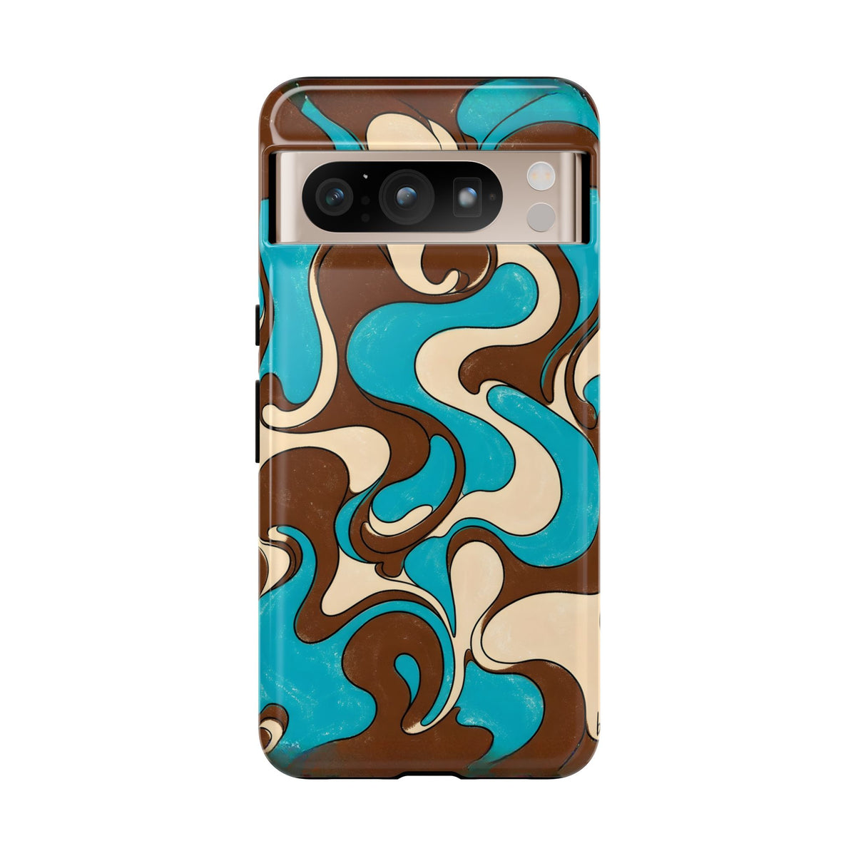 Fillmore Flow - Turquoise & Chocolate Phone Case