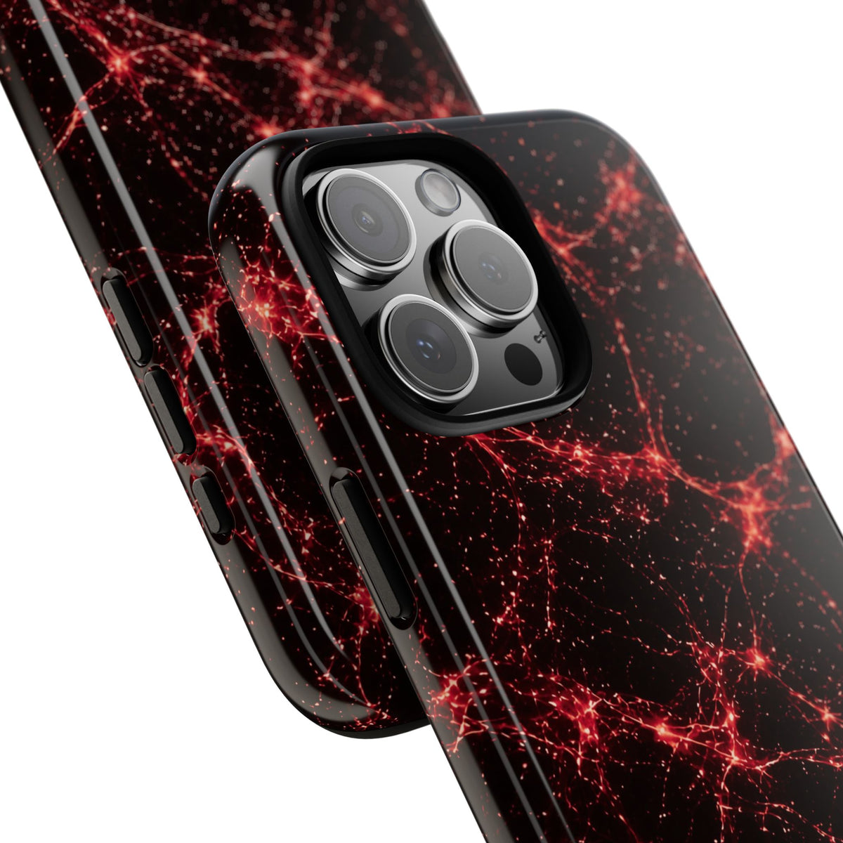 Neon Mycelium - Blood Moon Phone Case